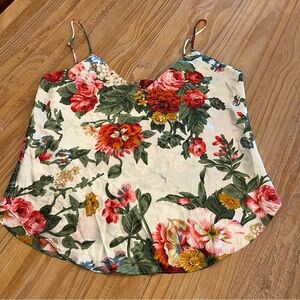 Floral Print Camisole Top